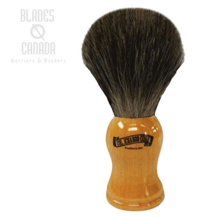 (image for) Col. Conk Mixed Badger Shaving Brush - Beech Wood Handle