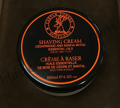 Castle Forbes Cedar and Sandalwood Shaving Cream 200mL