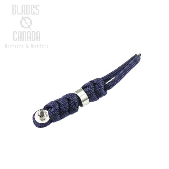 Chris Reeve Inkosi Large Lanyard, Midnight Blue, Silver Bead Chris Reeve Inkosi Large Lanyard, Midnight Blue, Silver Bead