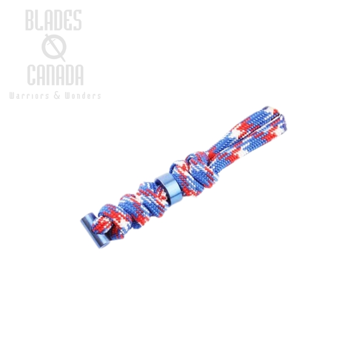 Chris Reeve Sebenza Large Lanyard, Liberty, Blue Bead, COM-7116