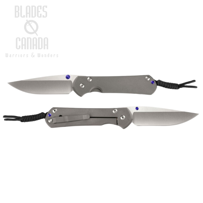 Chris Reeve Large Sebenza 31 Framelock Folding Knife, Magnacut, Titanium, L31-1000