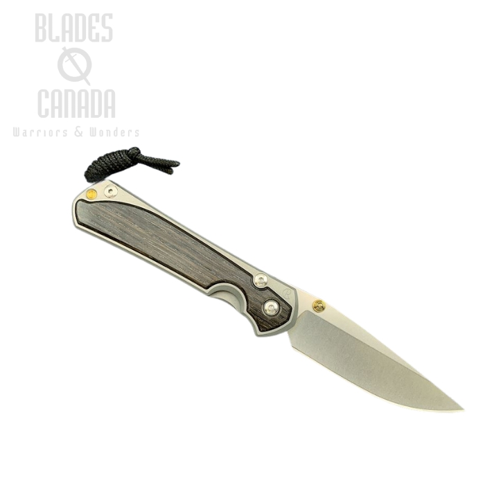 Chris Reeve Large Sebenza 31 Framelock Folding Knife, CPM S45VN, Bog Oak - Left Hand