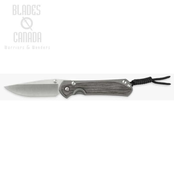 Chris Reeve Large Sebenza 31 Framelock Folding Knife, CPM Magnacut, Micarta Black, L31-1200