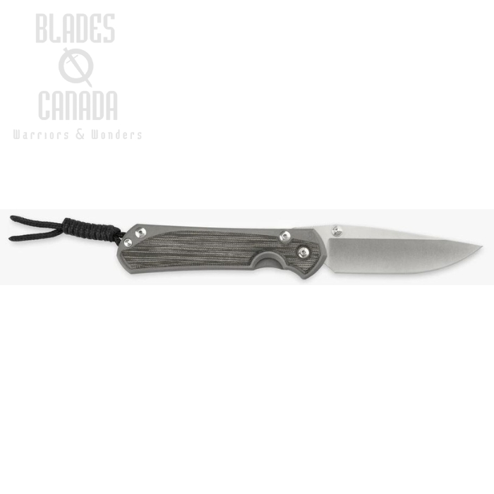 Chris Reeve Small Sebenza 31 Framelock Knife, Left Hand, CPM Magnacut, Micarta Black, S31-1201