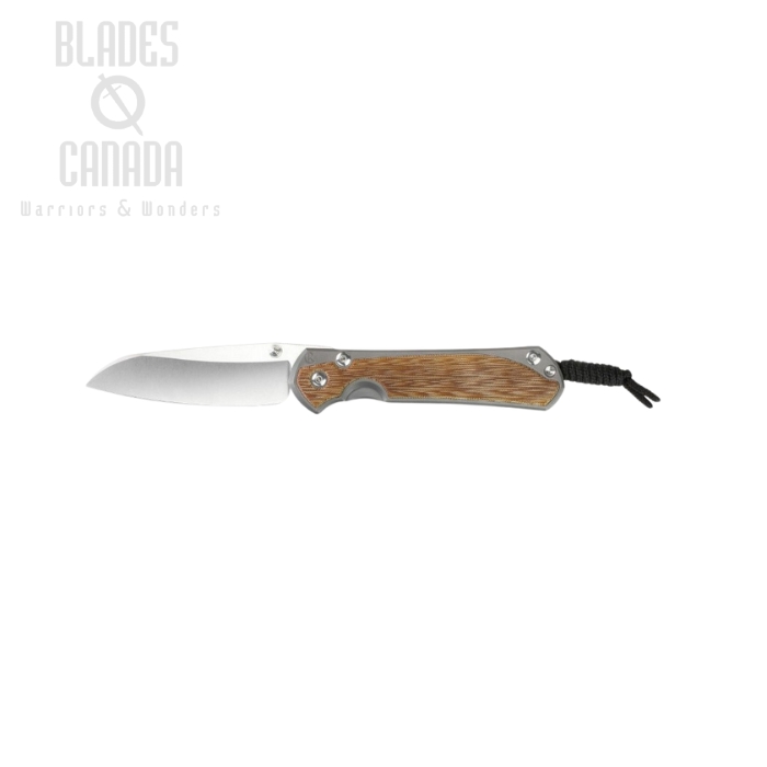 Chris Reeve Large Sebenza 31 Framelock Folding Knife, CPM MagnaCut Insingo, Natural Micarta