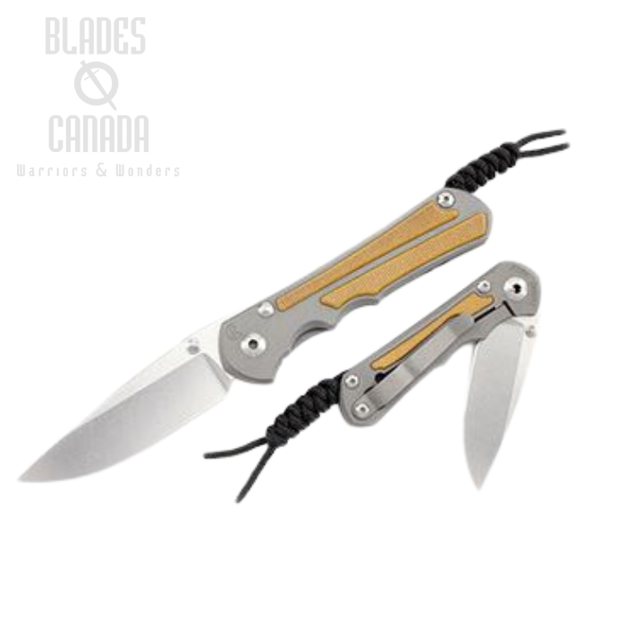 Chris Reeve Large Inkosi Framelock Folding Knife, CPM MagnaCut, Natural Micarta, LIN-1014