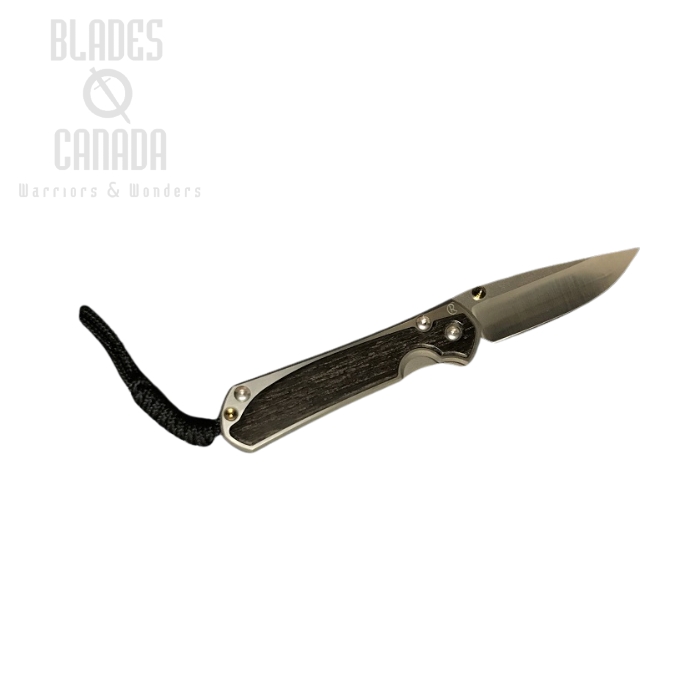 Chris Reeve Small Sebenza 31 Framelock Knife, Left Hand, CPM MagnaCut, Bog Oak