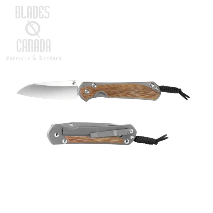 Chris Reeve Small Sebenza 31 Insingo Framelock Folding Knife, MagnaCut, Natural Micarta
