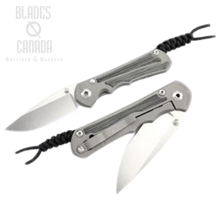 Chris Reeve Small Inkosi Framelock Folding Knife, MagnaCut, Micarta Black, SIN-1012