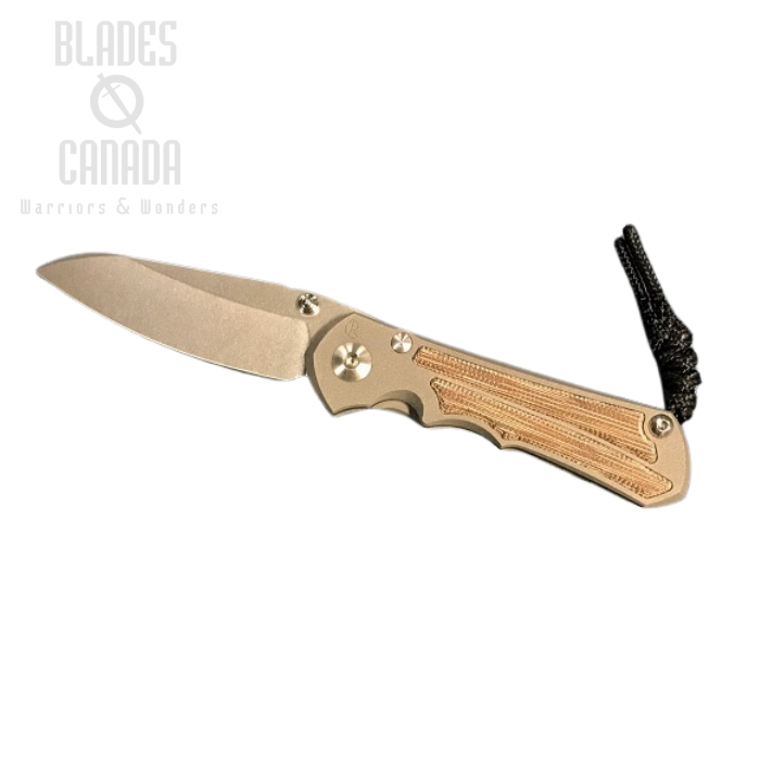 Chris Reeve Large Inkosi Insingo Framelock Folding Knife, Magnacut, Natural Micarta, LIN-1030