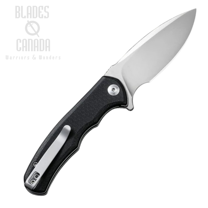 (image for) CIVIVI Mini Praxis Flipper Folding Knife, D2 Steel, G10 Black, C18026C-2