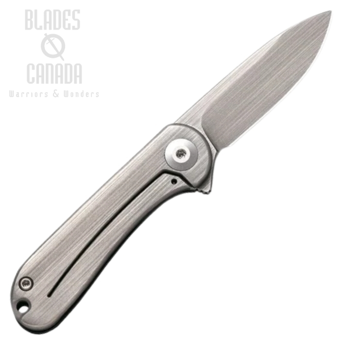 (image for) CIVIVI Mini Elementum Flipper Framelock Knife, 14C28N, Copper/Stainless Handle, C18062Q-2