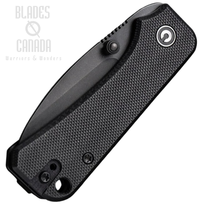 (image for) CIVIVI Baby Banter Folding Knife, Nitro-V Black, G10 Black, 19068S-2