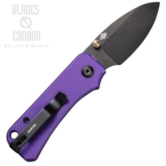 (image for) CIVIVI Baby Banter Folding Knife, Nitro V SW, G10 Purple, C19068S-4