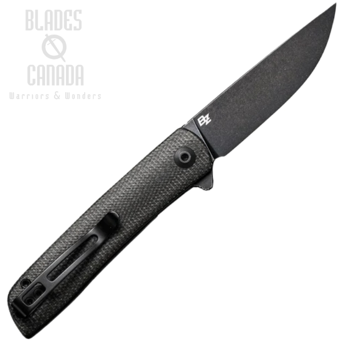(image for) CIVIVI Bo Flipper Folding Knife, Nitro-V SW, Micarta Dark Green, C20009B-6