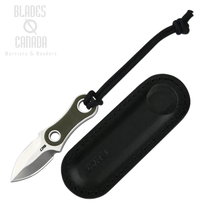 CJRB Knap Fixed Blade Knife, AR-RPM9 1.18", G10 Green, J1940-GN