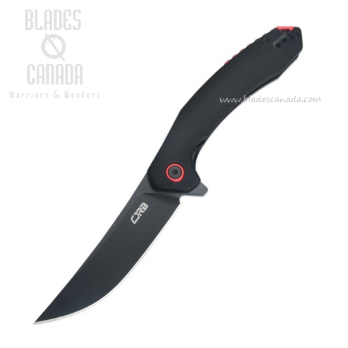 CJRB Gobi Flipper Folding Knife, AR-RPM9 Black, G10 Black, J1906-BBKC CJRB Gobi Flipper Folding Knife, AR-RPM9 Black, G10 Black, J1906-BBKC