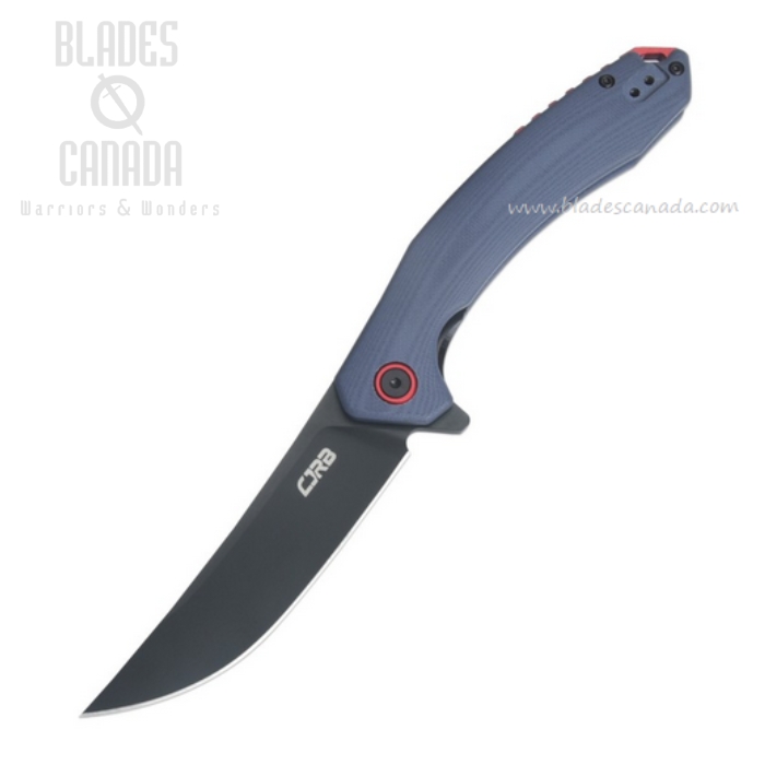 CJRB Gobi Flipper Folding Knife, AR-RPM9 Black, G10 Grey, J1906-BGYC CJRB Gobi Flipper Folding Knife, AR-RPM9 Black, G10 Grey, J1906-BGYC