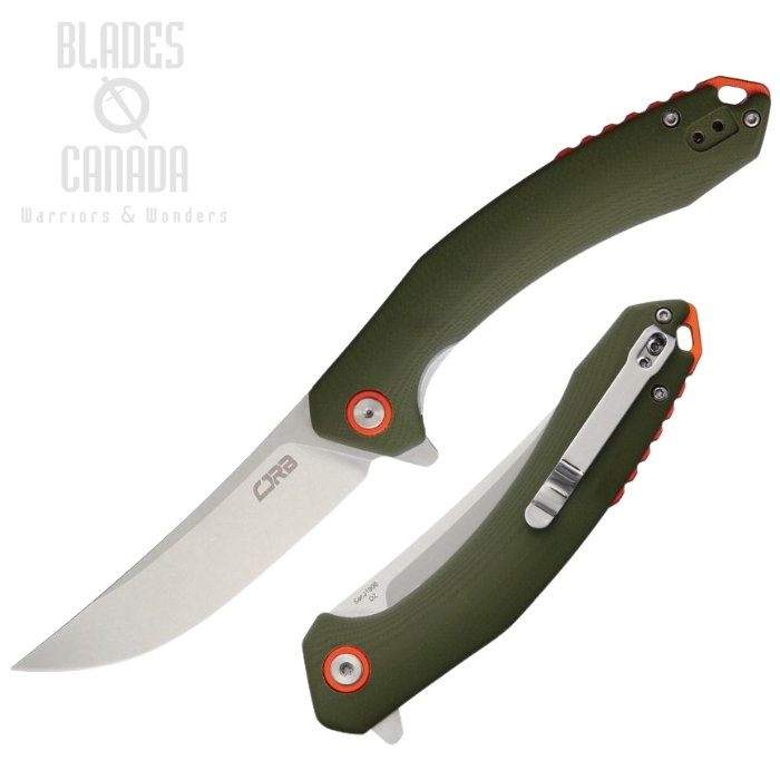 CJRB Gobi Flipper Folding Knife, AR-RPM9, G10 Green, J1906GNC CJRB Gobi Flipper Folding Knife, AR-RPM9, G10 Green, J1906GNC