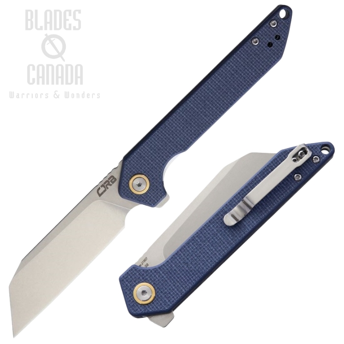 CJRB Kinetic-Flip Tool, G10 Blue/Grey, J1908BU