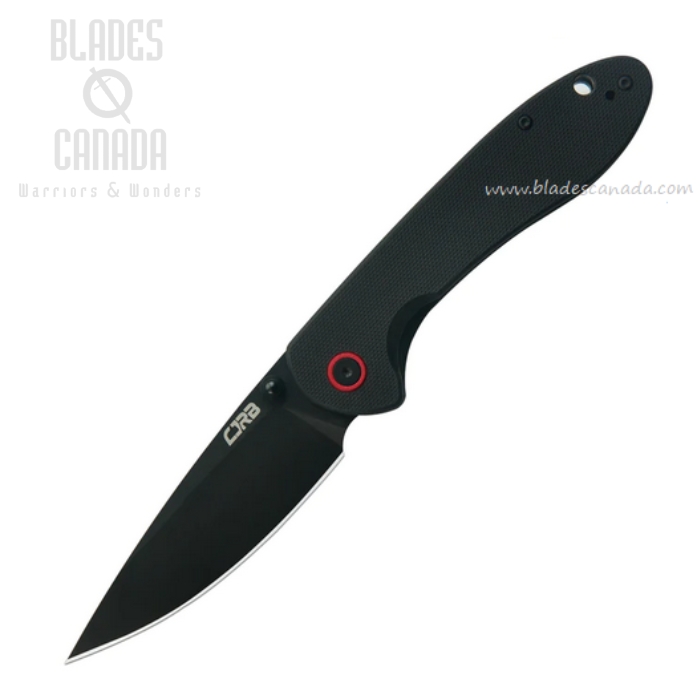 CJRB Feldspar Folding Knife, AR-RPM9 Black, G10 Black, J1912-BBK