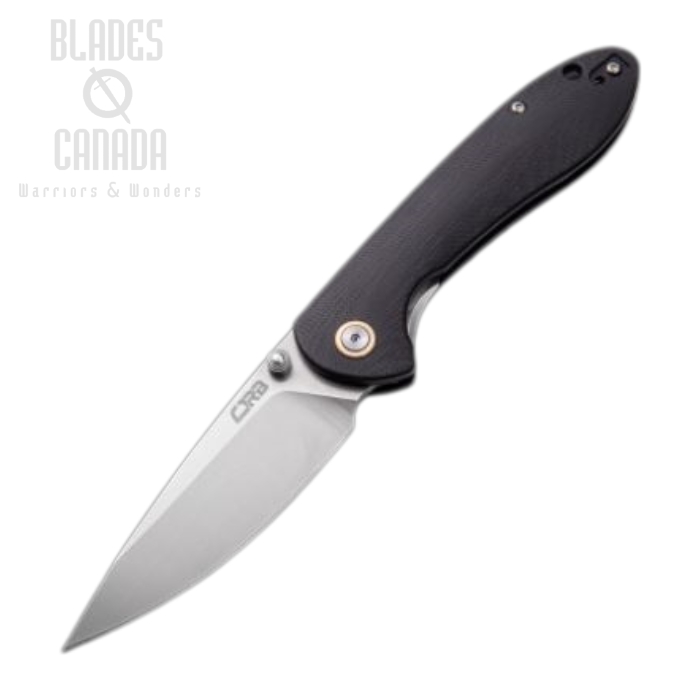 CJRB Feldspar Folding Knife, D2 Steel, G10 Black, J1912-BKC