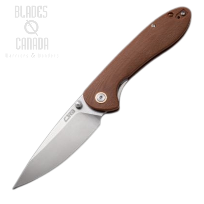 CJRB Feldspar Folding Knife, D2 Steel, G10 Brown, J1912-BNC