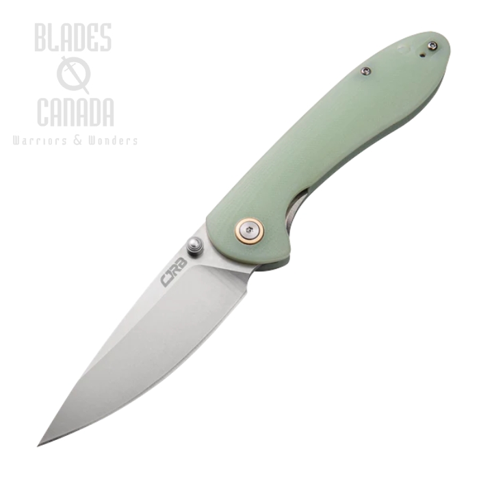 CJRB Feldspar Folding Knife, AR-RPM9 SW, G10 Natural Green, J1912-NTG