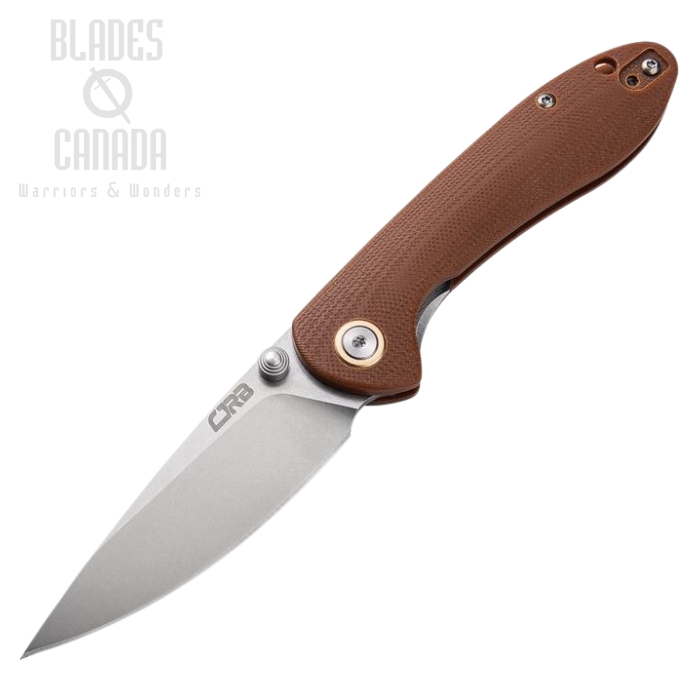 CJRB Feldspar Folding Knife, D2 Steel, G10 Brown, J1912S-BNC