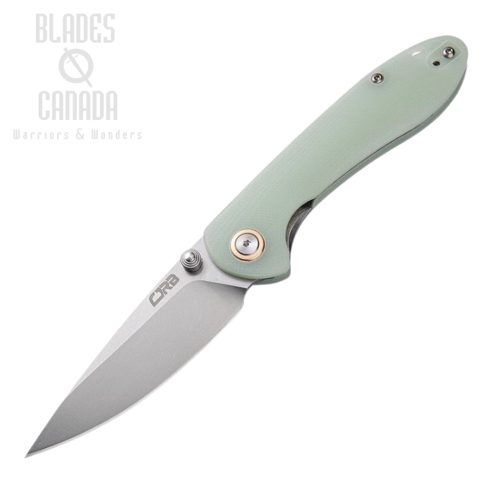 CJRB Feldspar Folding Knife, D2, G10 Jade, J1912S-NTG