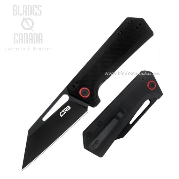 CJRB Ruffian Folding Knife, AR-RPM9 Black, G10 Black, J1924-BBK CJRB Ruffian Folding Knife, AR-RPM9 Black, G10 Black, J1924-BBK