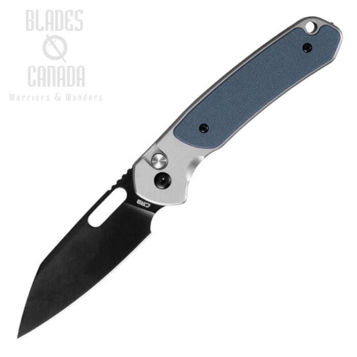 CJRB Perfect Pyrite Button Lock Folding Knife, AR-RPM9 Black, Steel/G10 Grey, J1925A1-BGY CJRB Perfect Pyrite Button Lock Folding Knife, AR-RPM9 Black, Steel/G10 Grey, J1925A1-BGY