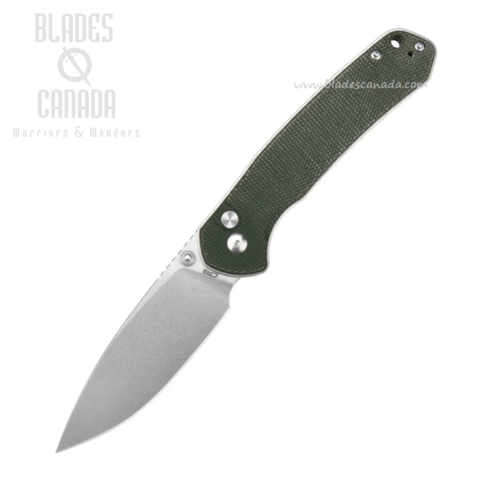 CJRB Large Pyrite Flipper Button Lock Knife, AR-RPM9, Micarta OD Green, J1925L-ODG CJRB Large Pyrite Flipper Button Lock Knife, AR-RPM9, Micarta OD Green, J1925L-ODG
