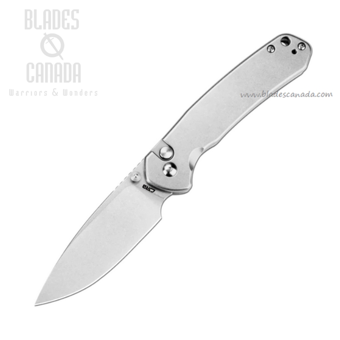 CJRB Pyrite Button Lock Folding Knife, AR-RPM9 SW, Steel Handle, J1925-ST