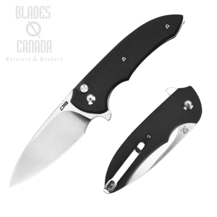 CJRB Space Cowboy Flipper Button Lock Knife, Ar-RPM9, G10 Black, J1930-BK CJRB Space Cowboy Flipper Button Lock Knife, Ar-RPM9, G10 Black, J1930-BK