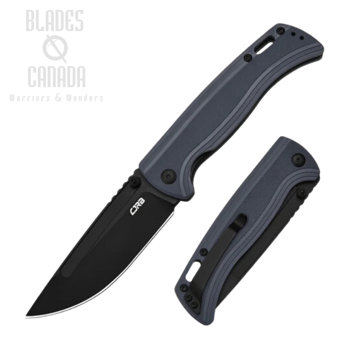 CJRB Resource Folding Knife, AR-RPM9 Black, G10 Grey, J1932-BGY