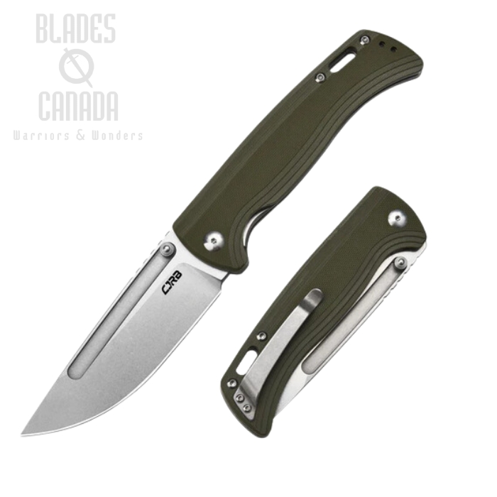 CJRB Resource Folding Knife, AR-RPM9 SW, G10 Green, J1932-GN