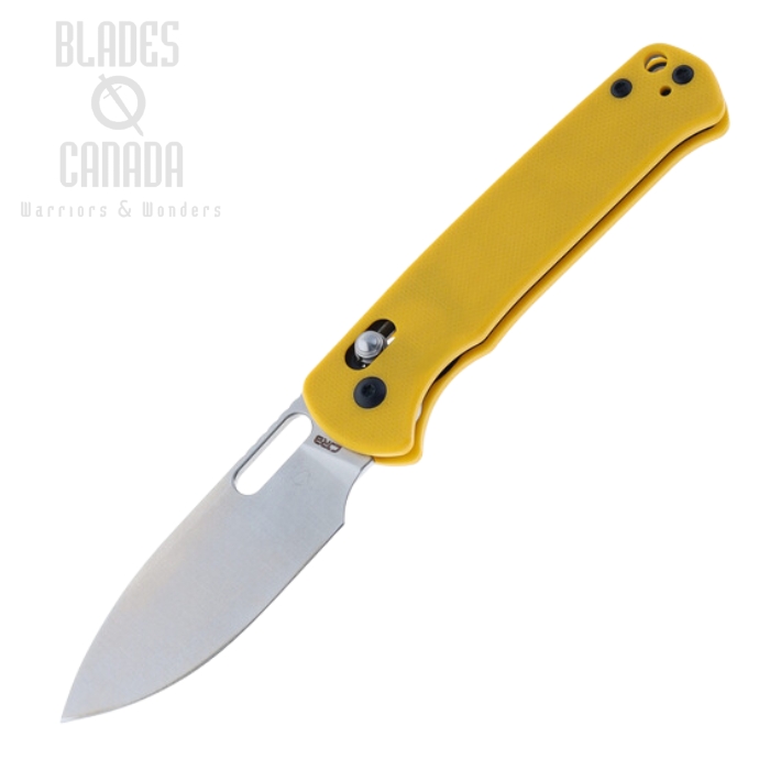 CJRB Hectare Cross-Bar Lock Folding Knife, AR-RPM9, G10 Yellow, J1935-YE