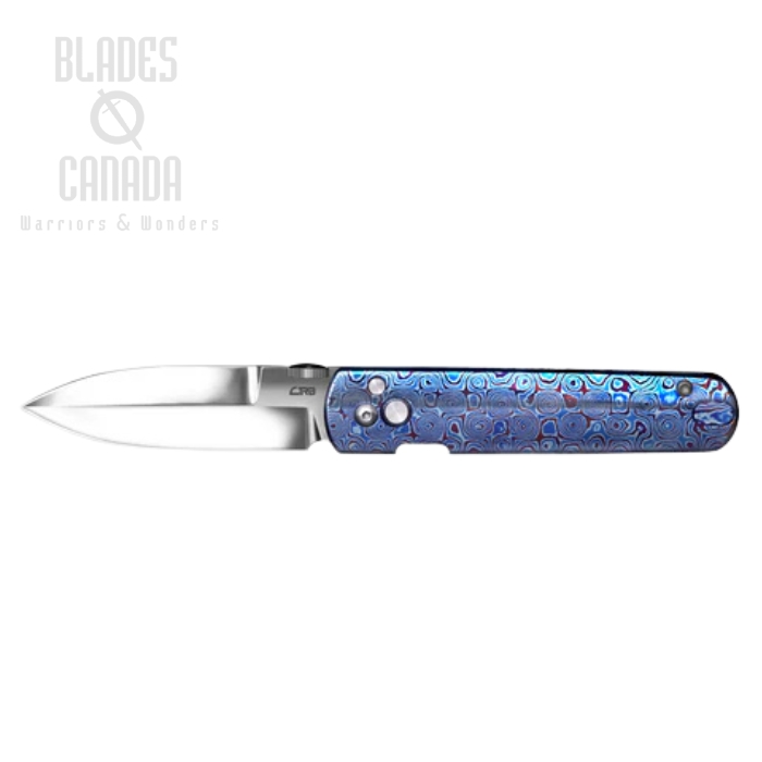 CJRB The Perfect Locust Button Lock Folding Knife, MagnaCut Steel, Titanium Damascus Handle, J1951G-MTDB-1 CJRB The Perfect Locust Button Lock Folding Knife, MagnaCut Steel, Titanium Damascus Handle, J1951G-MTDB-1