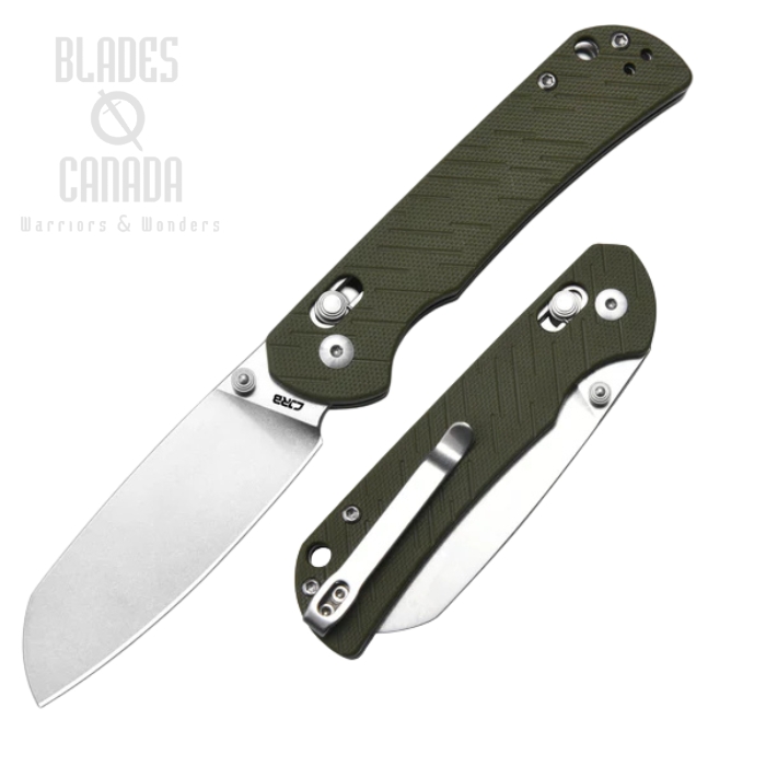 CJRB Lyrid Crossbar Lock Folding Knife, AR-RPM9 SW, G10 Green, J1953-GN CJRB Lyrid Crossbar Lock Folding Knife, AR-RPM9 SW, G10 Green, J1953-GN