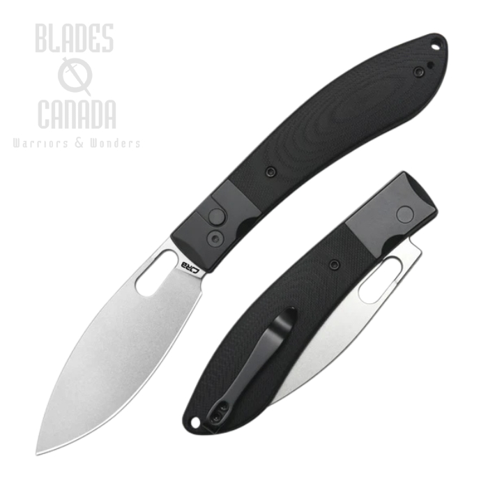 CJRB Sasaya Button Lock Folding Knife, AR-RPM9 SW, G10/Steel Black, J1959-BK CJRB Sasaya Button Lock Folding Knife, AR-RPM9 SW, G10/Steel Black, J1959-BK