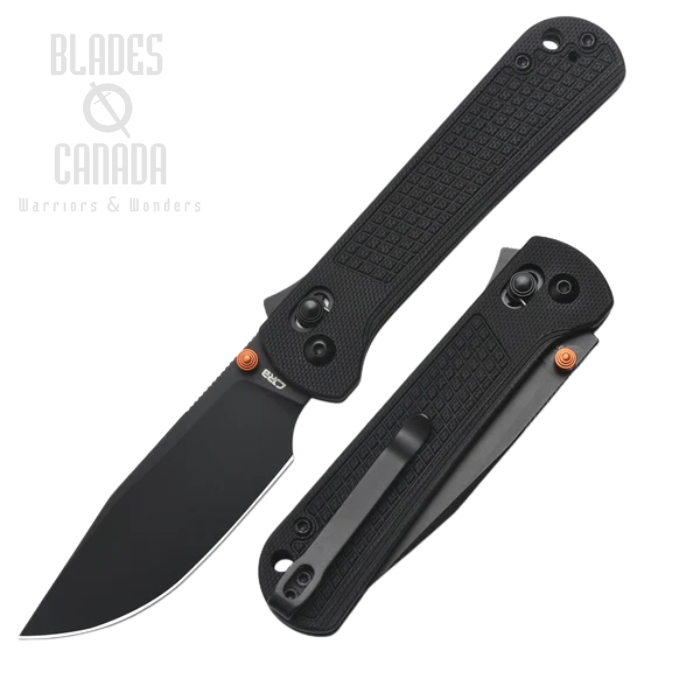 CJRB Bolt Recoil Lock V2 Folding Knife, AR-RPM9 Black, G10 Black, J1960-BBK