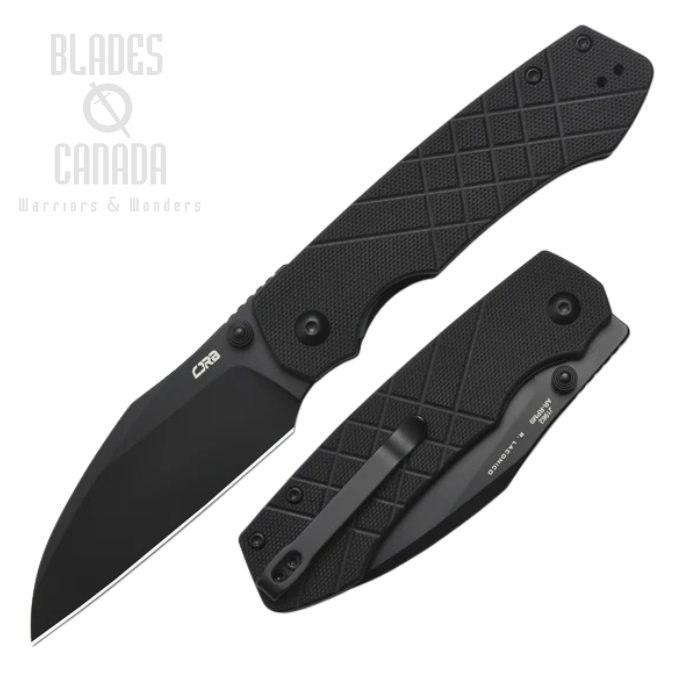 CJRB Kestrel Folding Knife, AR-RPM9 Black, G10 Black, J1962-BBK