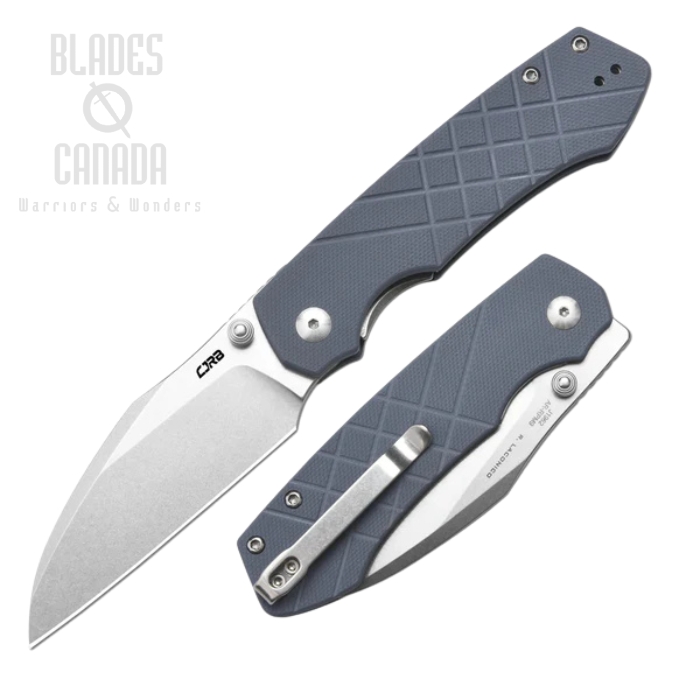 CJRB Kestrel Folding Knife, AR-RPM9 Stonewash, G10 Blue, J1962-BU
