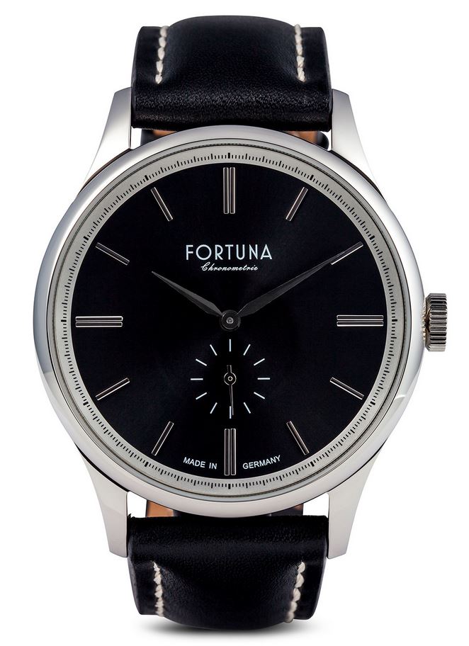 Fortuna Chronomaster 43mm Small Seconds Black Dial - CM72460