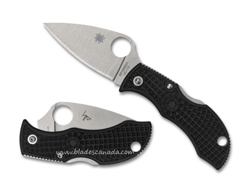 Spyderco Manbug Lightweight Folding Knife, VG10, FRN Black, MBKLFP