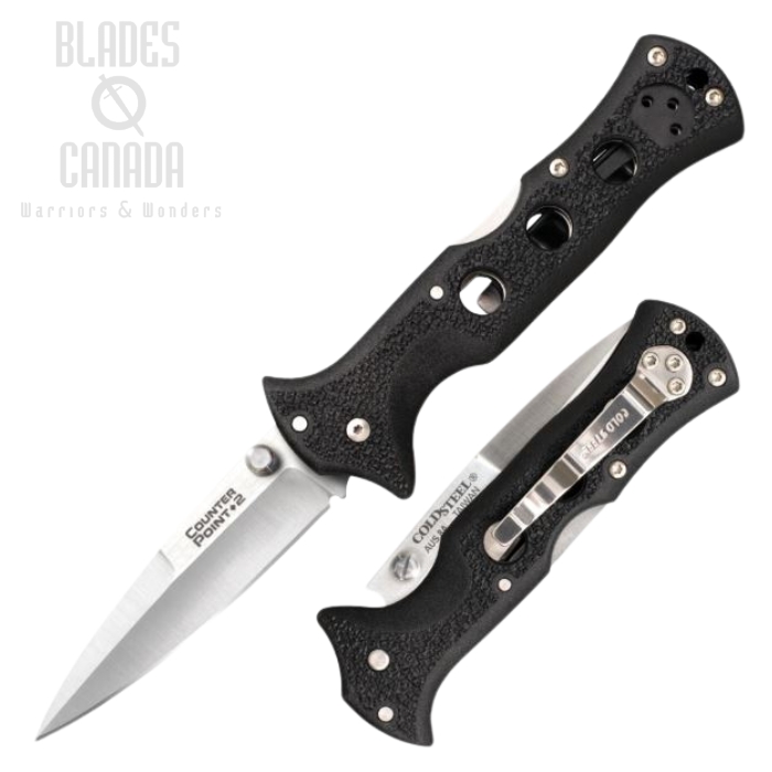 Cold Steel Counter point 2 Folding Knife, AUS 8A, 10AC