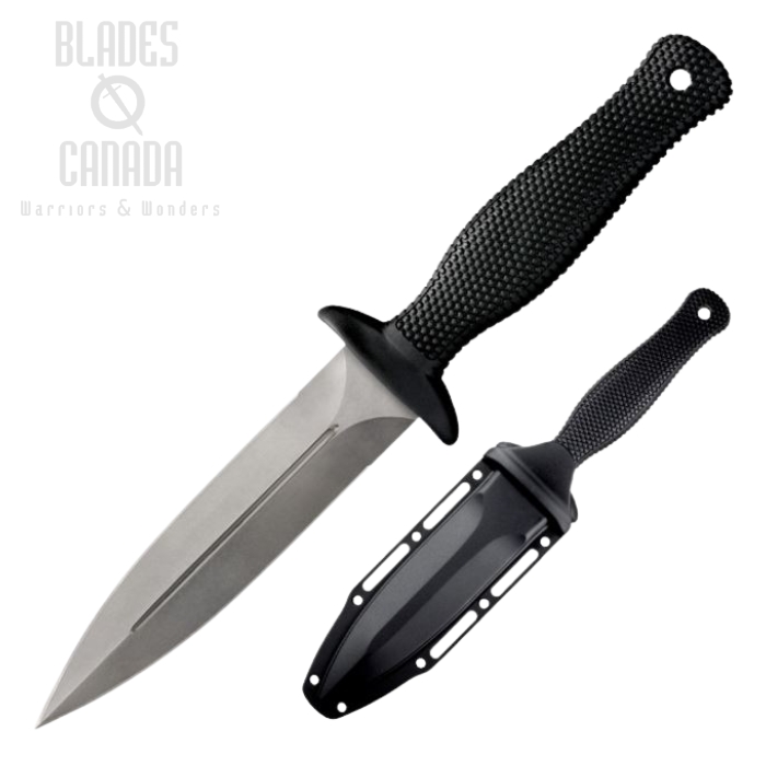 Cold Steel Counter Tac 1 Fixed Blade Knife, AUS 8A, Secure-Ex Sheath, 10BCTL