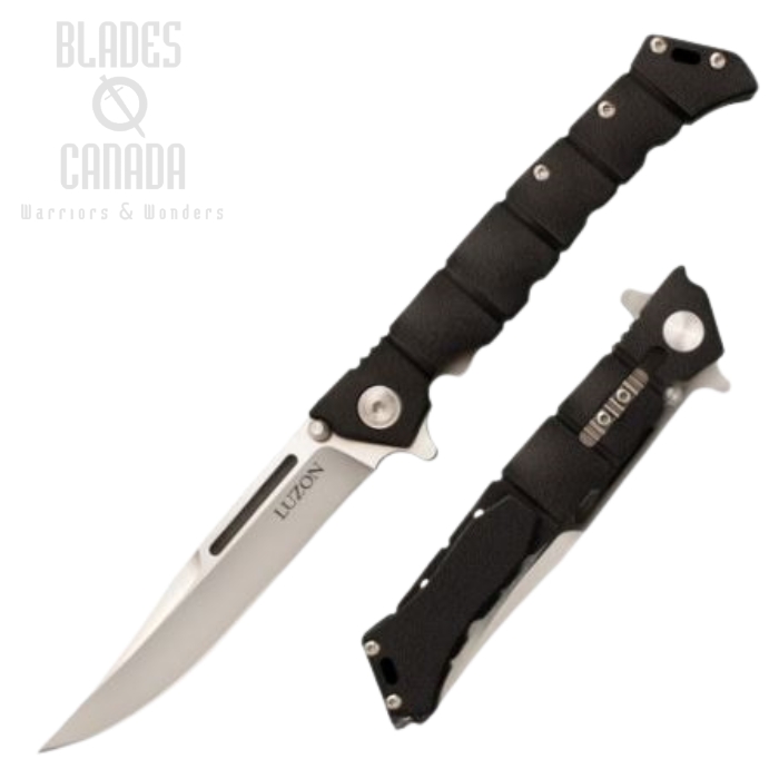 Cold Steel Medium Luzon Folding Knife, GFN Black, 20NQL