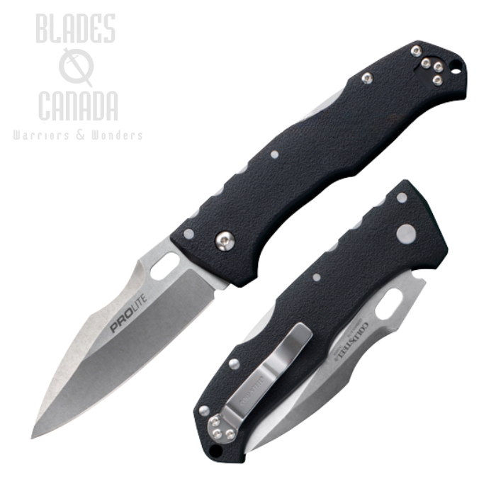 Cold Steel Pro Lite Sport Folding Knife, 4116 Steel, GFN Black, CS-20NU